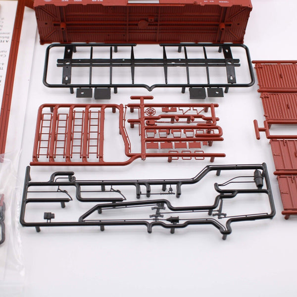 HO scale - SL 136138 - Red Caboose - 40" Single Door Box Car Kit