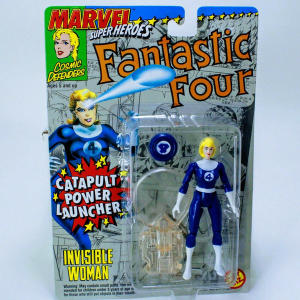 Marvel Comics Super Heroes Invisible Woman - Fantastic 4 Toy Biz 4.75" Figure