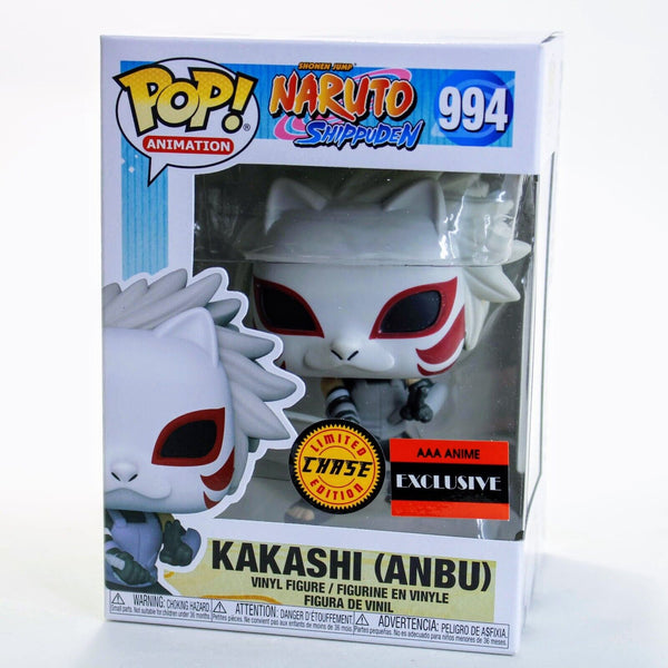 Funko Pop Naruto Shippuden Kakashi Hatake (Anbu) CHASE Set of 2 Exclusive #994
