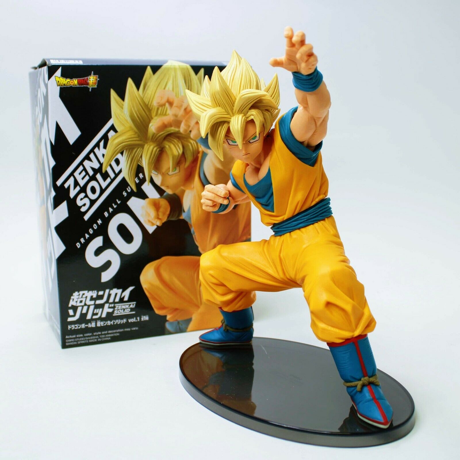 Dragon Ball Z Super Saiyan Goku Vol. 1 Super Zenkai Solid Figure