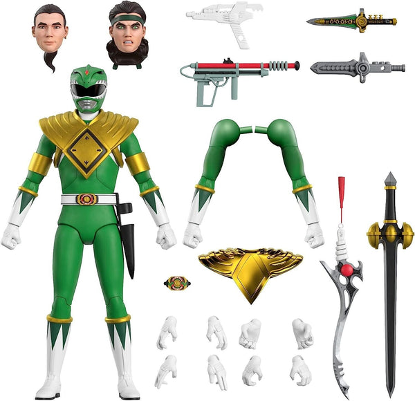 Super7 Power Rangers Green Ranger Ultimates - Tommy Oliver 7” Action Figure