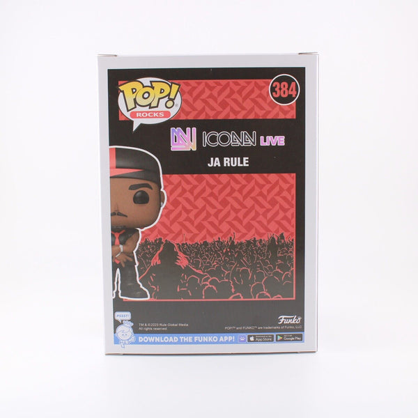 Funko Pop Rocks Ja Rule - Iconn Live - Vinyl Figure # 384