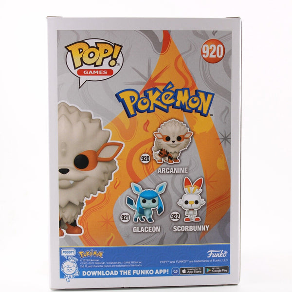 Funko Pop Games Pokemon Arcanine Vinyl Figure # 920