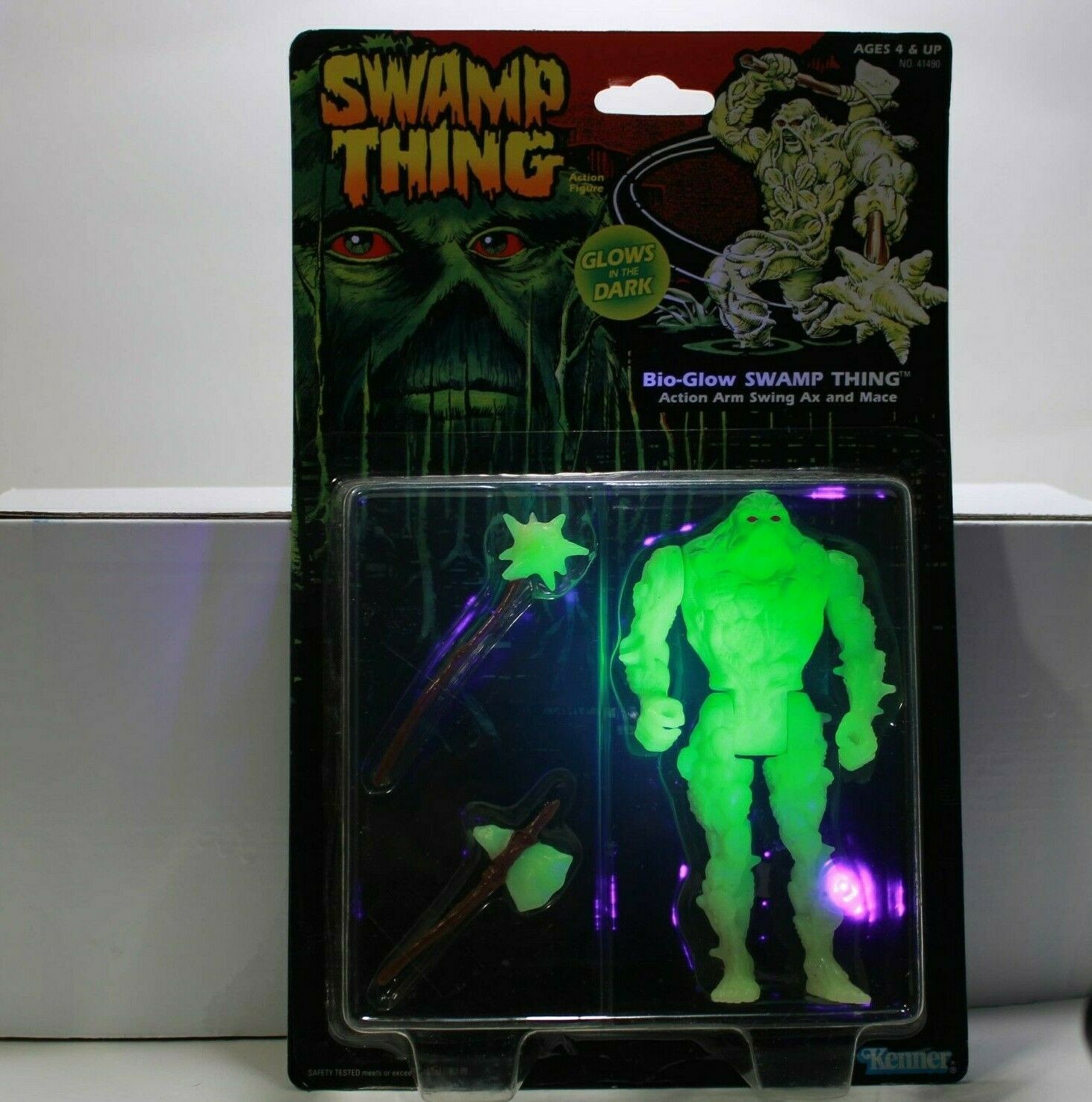 Swamp thing action figure 2024 1990