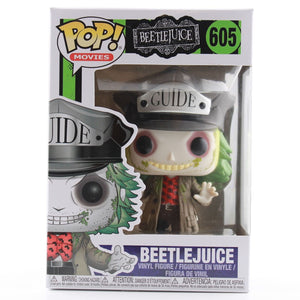 Funko Pop! Movies Beetlejuice In Guide Hat Vinyl Figure # 605