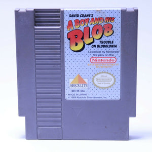 Nintendo NES - A Boy and His Blob - Cleaned, Tested & Working