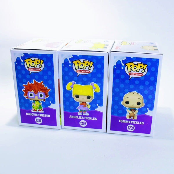 Funko Pop Television 90's Nickelodeon Rugrats Set of 3 - Chuckie Tommy Angelica