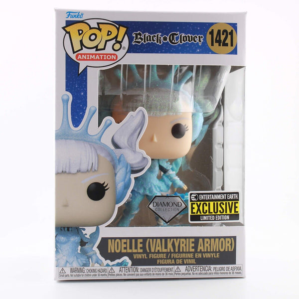 Funko Pop Black Clover Noelle Valkyrie Armor - Diamond Glitter 1421 EE Exclusive