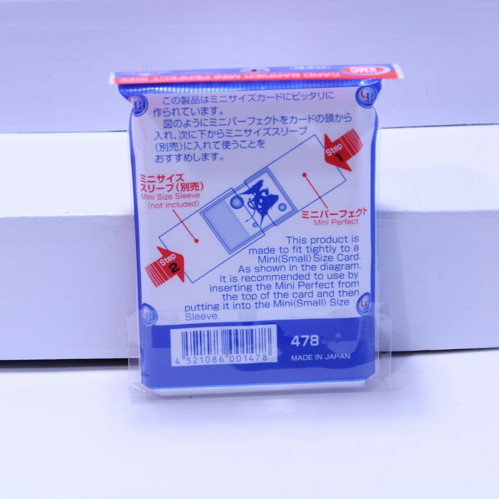 KMC 10x Mini Perfect Fit / 100 Count Size Sleeves - 1000 total - Yugio Blueberry Cat KMC 10x Mini Perfect Fit / 100 Count Size Sleeves - 1000 total - Yugio Blueberry Cat