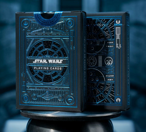 Star Wars Light Side Playing Cards Deck - Theory 11 - Magic Tricks & Poker Blue