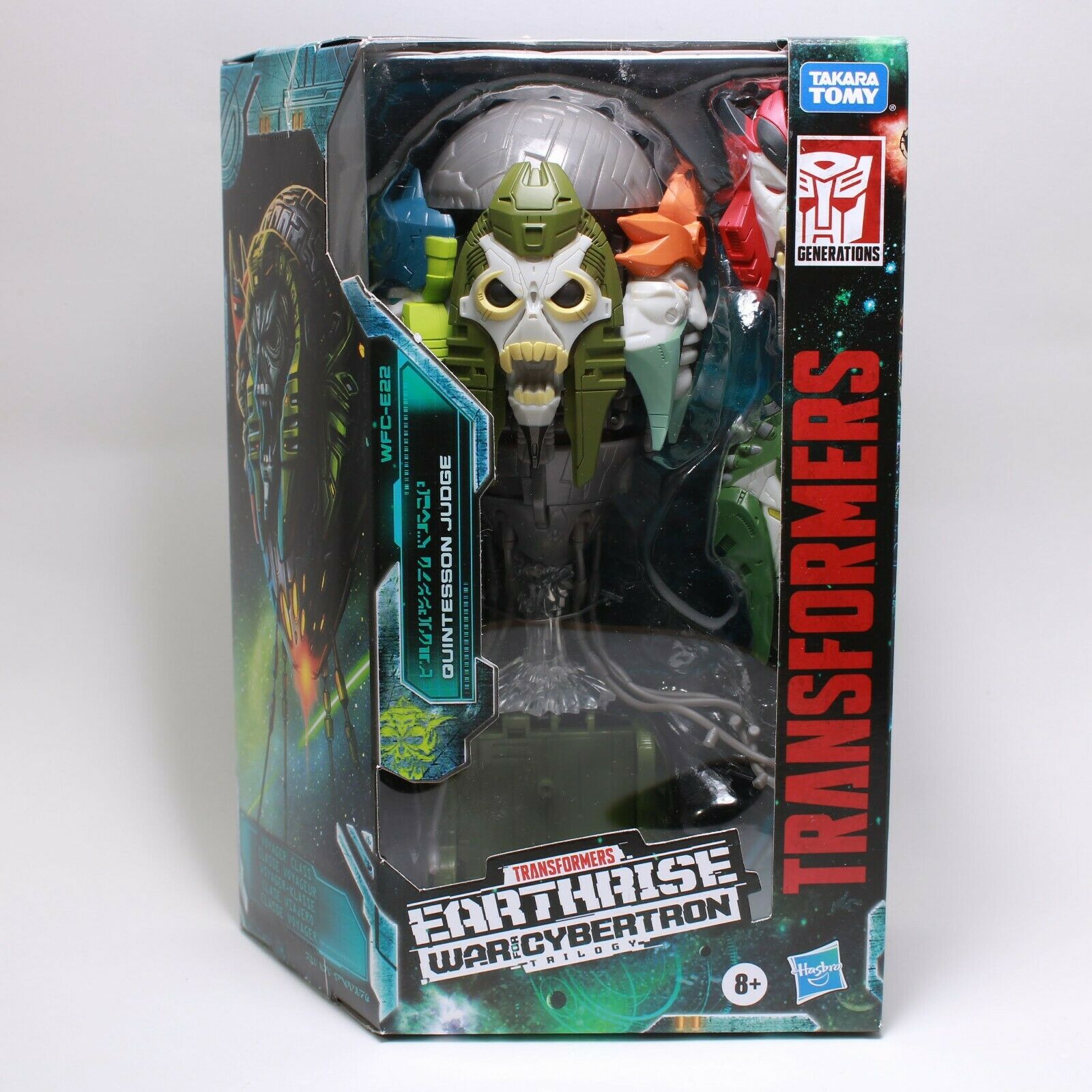 Transformers Earthrise Quintesson Judge - Siege Cybertron Voyager Class Figure