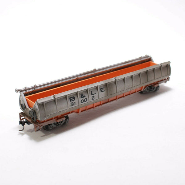 HO Scale - B&LE 31002 Weathered Coil Car - BLT 11-57 - Kaydee couplers