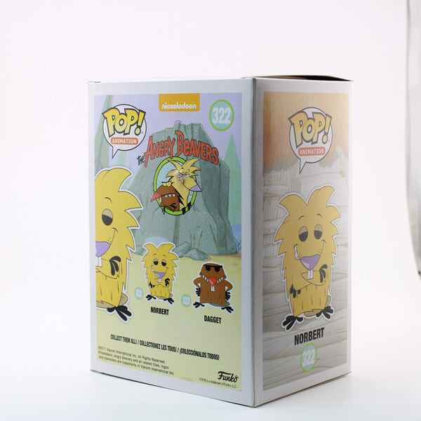 Funko Pop Nickelodeon Norbert - The Angry Beavers - Vinyl Figure # 322