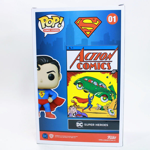 Funko Pop! Superman Classic Comic Cover Figure #01 - Action Comics #1 w/ Protect