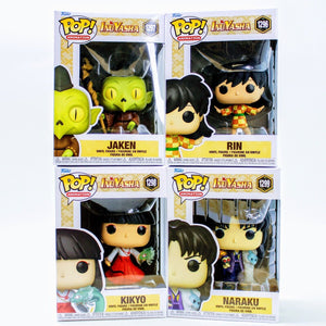 Funko Pop Anime Inuyasha Set of 4 - Jaken / Rin / Kikyo / Naraku Vinyl Figure