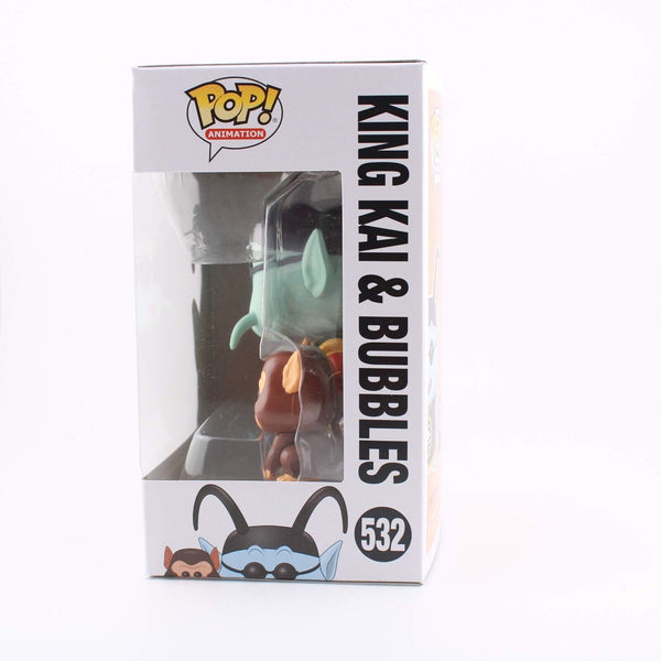 Funko Pop Dragon Ball Z - King Kai & Bubbles Anime Vinyl Figure # 532