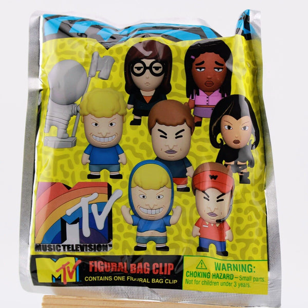 MTV Shows 3D Figural Foam Bag Clip - Blind Bag Pack Keychain - Daria Aeon Flux