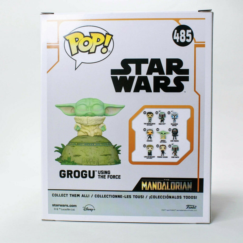 Funko Pop The Mandalorian 485 Baby Yoda Grogu Using the Force