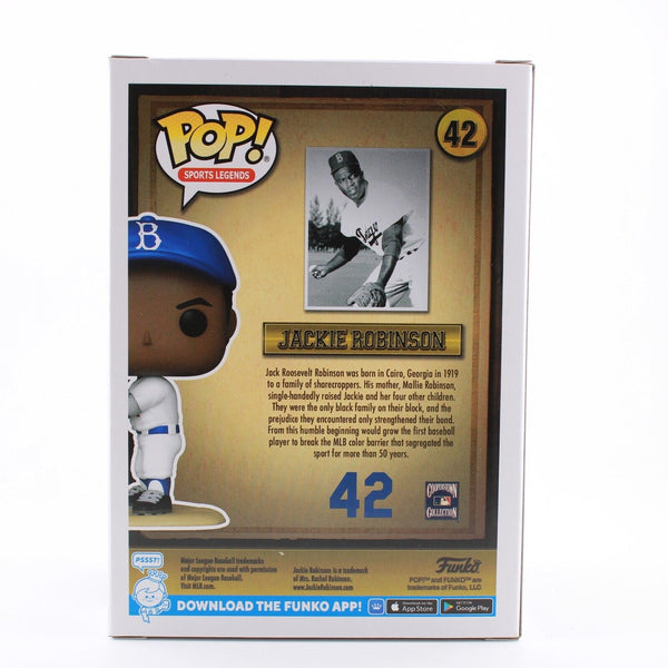 Funko Pop MLB Baseball Dodgers Jackie Robinson CHASE Vinyl Figure #42
