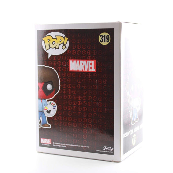 Funko Pop Marvel Deadpool as Bob Ross - Collectible Vinyl Figure #319