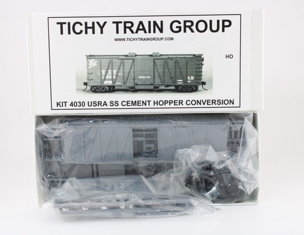 HO scale - URSA SS Boxcar Cement Hopper Conversion - Tichy - Kit 4030