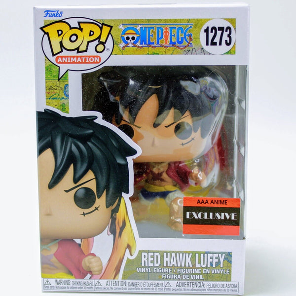 Funko Pop One Piece Monkey D. Luffy Red Hawk - AAA Anime Exclusive Figure #1273