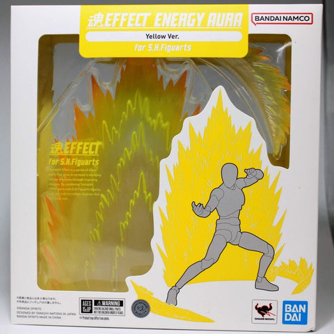 S.H.Figuarts Bandai Tamashii Effect Energy Aura - Super Saiyan Yellow Version