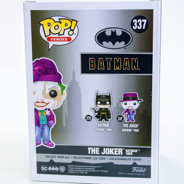 Funko Pop DC Heroes: The Joker Limited CHASE - Tim Burton's Batman 1989 #337
