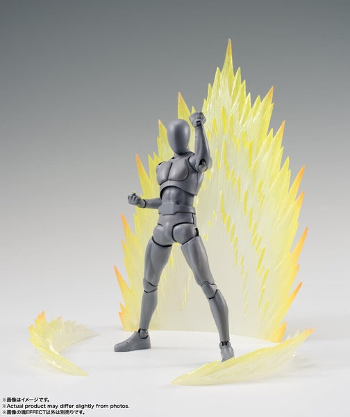 S.H.Figuarts Bandai Tamashii Effect Energy Aura - Super Saiyan Yellow Version