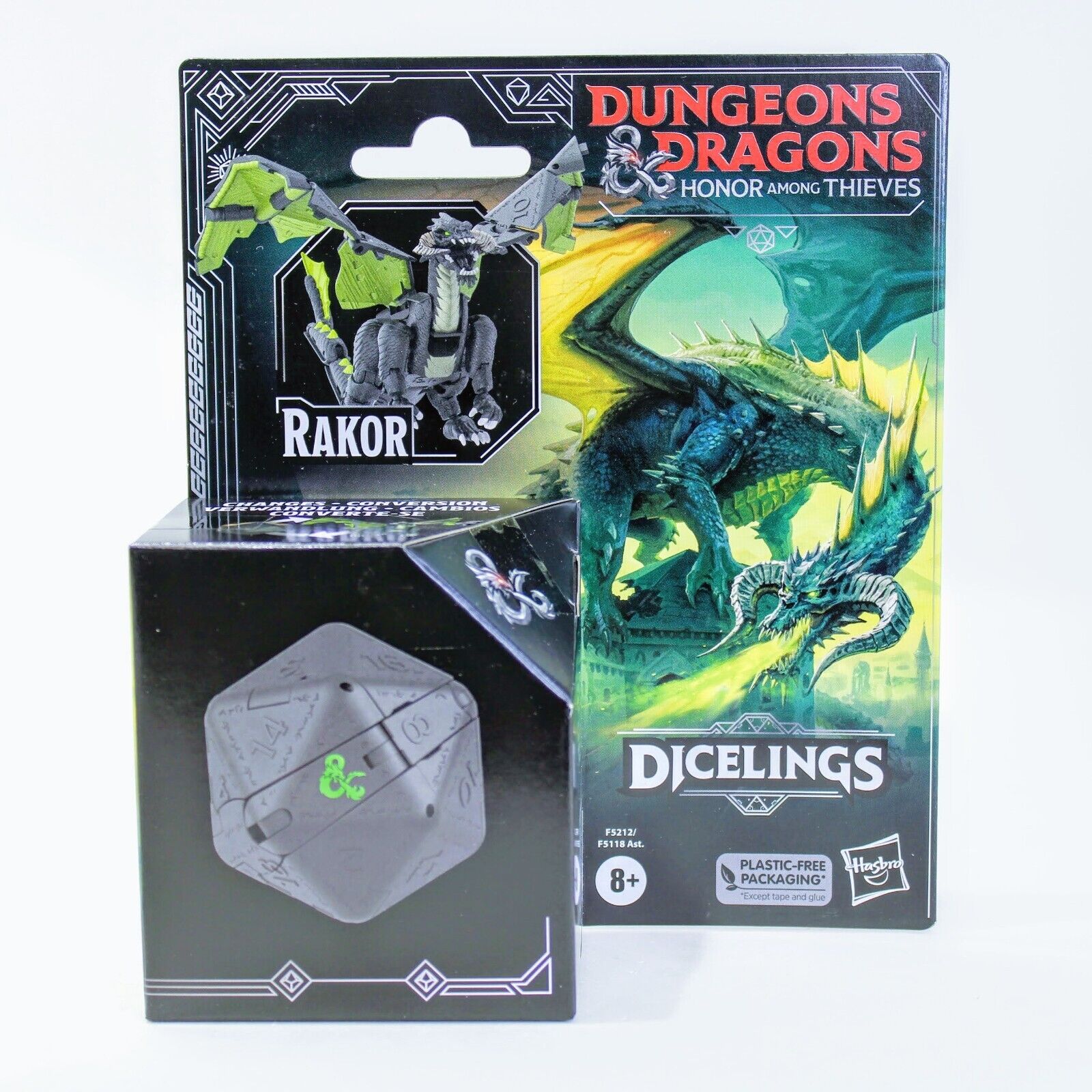Dungeons & Dragons D&D Dicelings RAKOR Black Dragon Honor Among Theives D20 2023