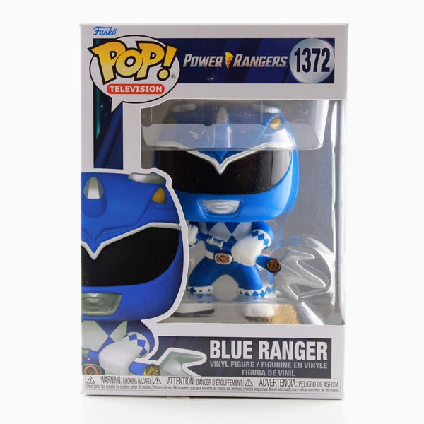 Funko POP Television Power Rangers 30th Anniv. Blue Ranger Vinyl Figure 1372