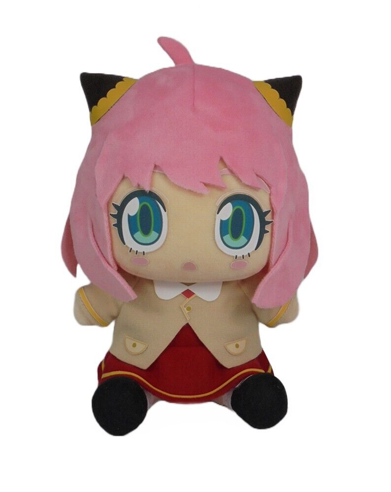 Spy X Family Anya Forger 8 Inch - Officially Licensed Anime Sitting Plush