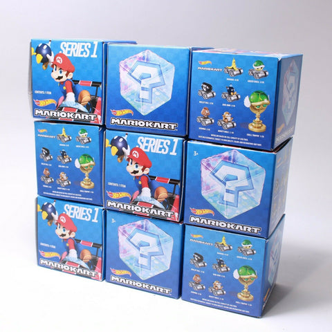 Mariokart - Series 1 Hot Wheels Lot of 9 Unopened - Mario Blind Box - Nintendo