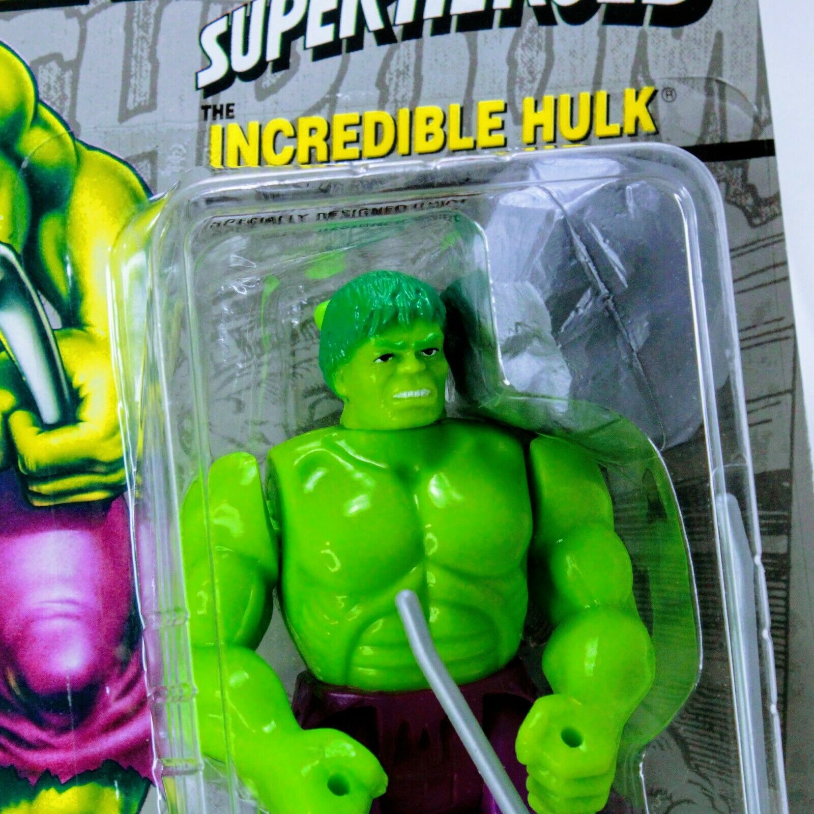 Figurine MARVEL Hulk – Toybiz Factory Build Series, Neuve Sous Emballage