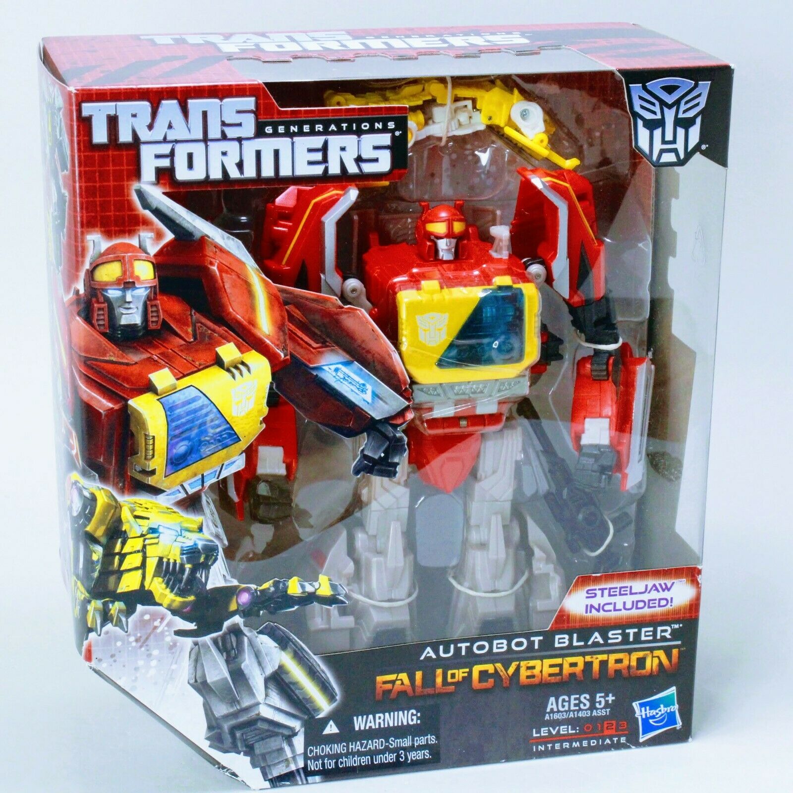 Transformers Fall Of Cybertron Autobot Blaster - Voyager Class Generations FOC