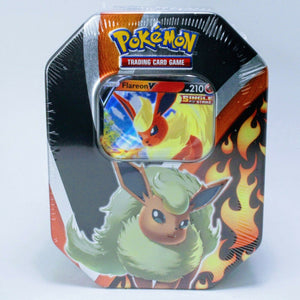 Pokemon Tcg Cards 2021 Eevee: Evolutions Tin Factory Sealed Flareon V