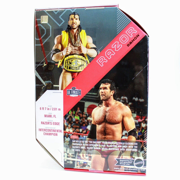 WWE Ultimate Edition Series 16 Razor Ramon Figure Yellow Attire 6" Figure