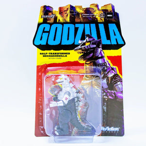 Godzilla Half-Transformed Mecha-Godzilla 3.75" ReAction Super7 Action Figure