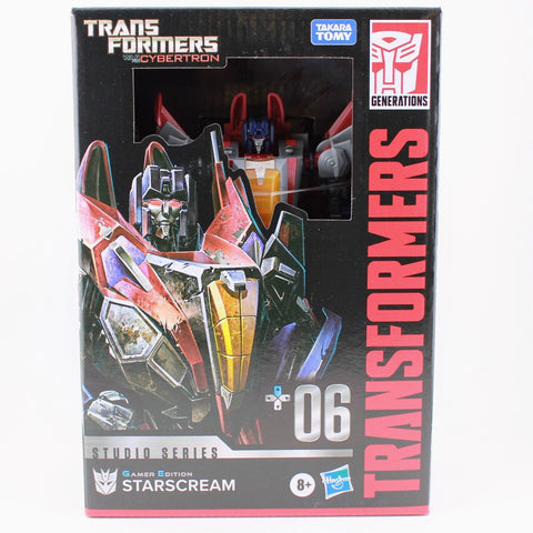 Transformers Cybertron Studio Voyager Gamer Edition Starscream 6.5" Figure 06