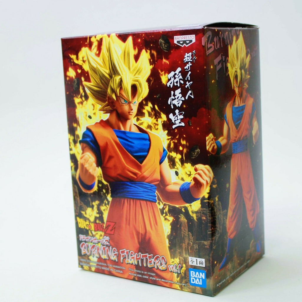 Banpresto - Dragon Ball Z - Burning Fighters - SON GOKU SSJ - Figurine  Collector EURL