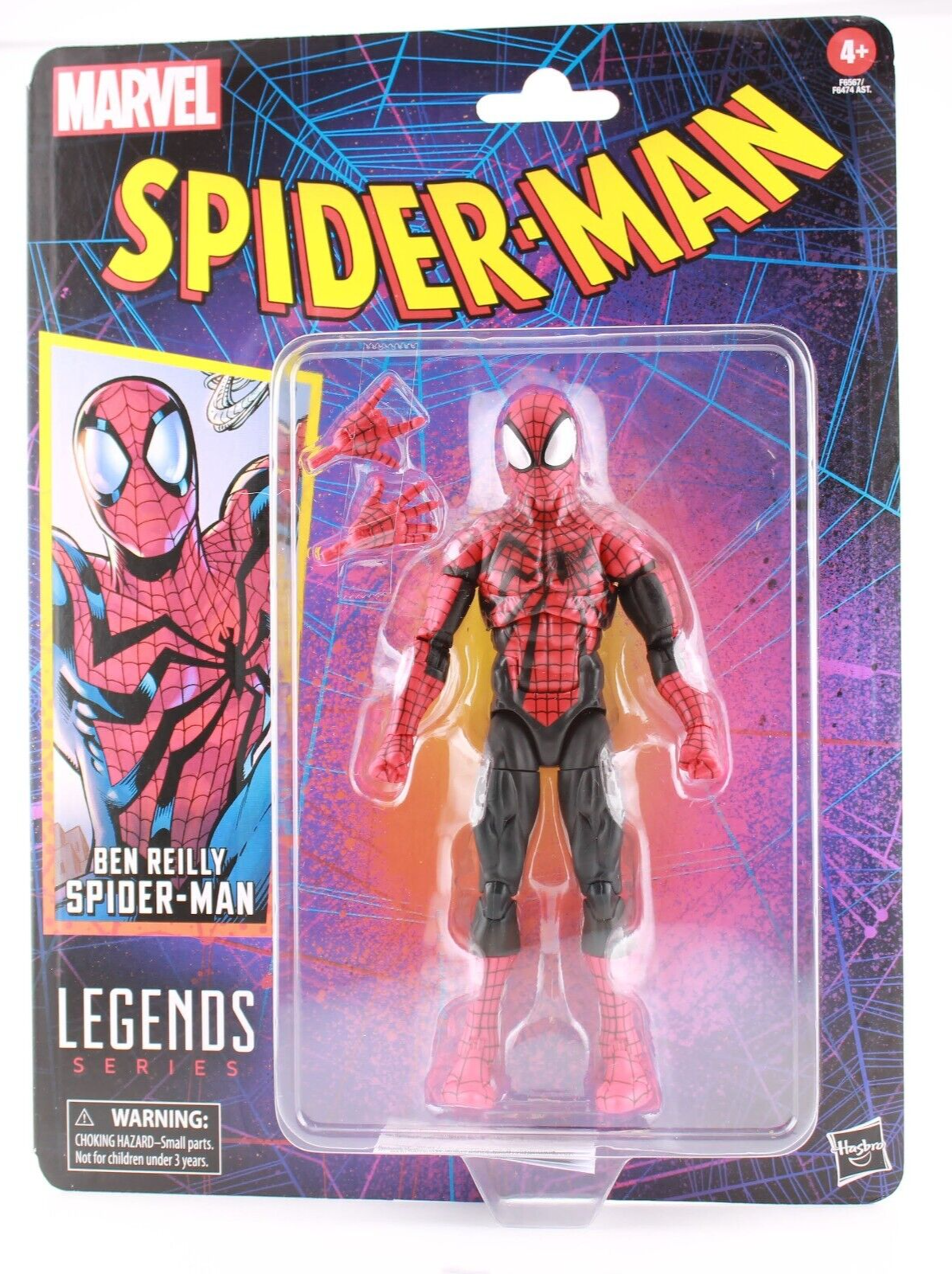 Marvel Legends Series Ben Reilly Spider-Man Legends 6" Comic Action Figure