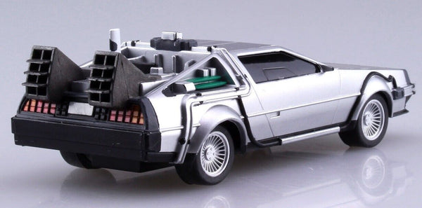 Back to the Future Part II Delorean Pull Back Model Kit Car - 1/43 Scale