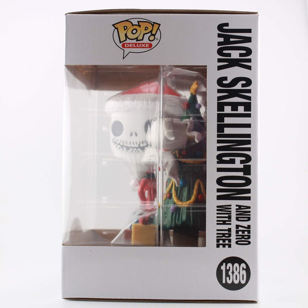 Funko Pop Nightmare Before Christmas - Santa Jack Skellington & Zero w/Tree 1386