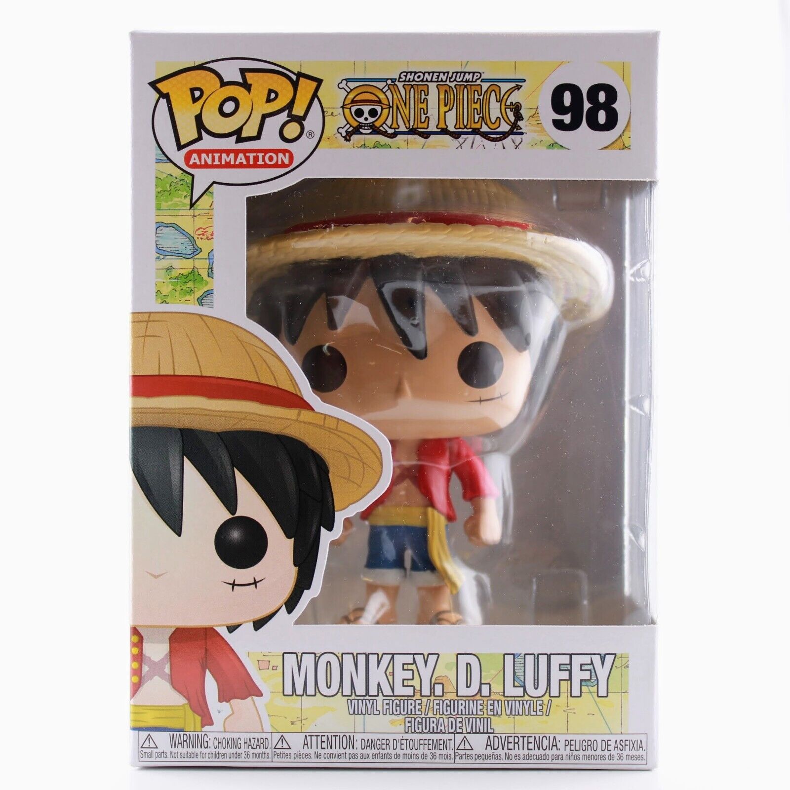 Funko POP One Piece Anime Monkey D. Luffy Vinyl Figure # 98