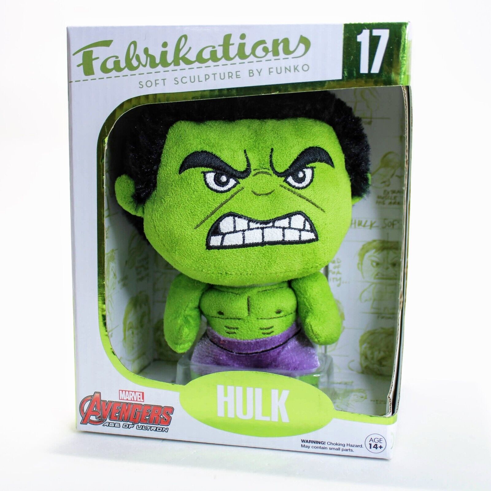 Funko Fabrikations Marvel Avengers Age of Ultron - Hulk Plush Figure #17