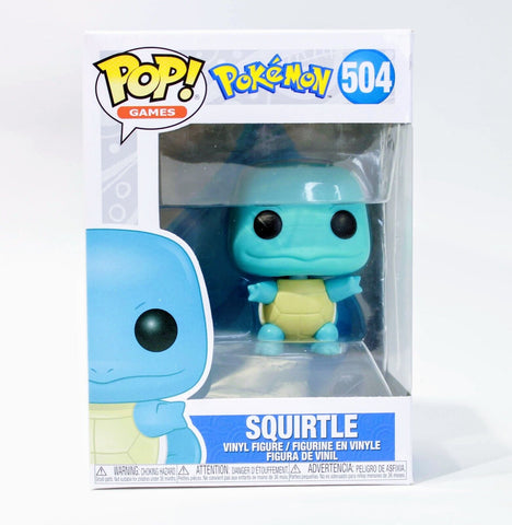 Funko Pop Games: Pokemon Squirtle Vinyl Figure # 504