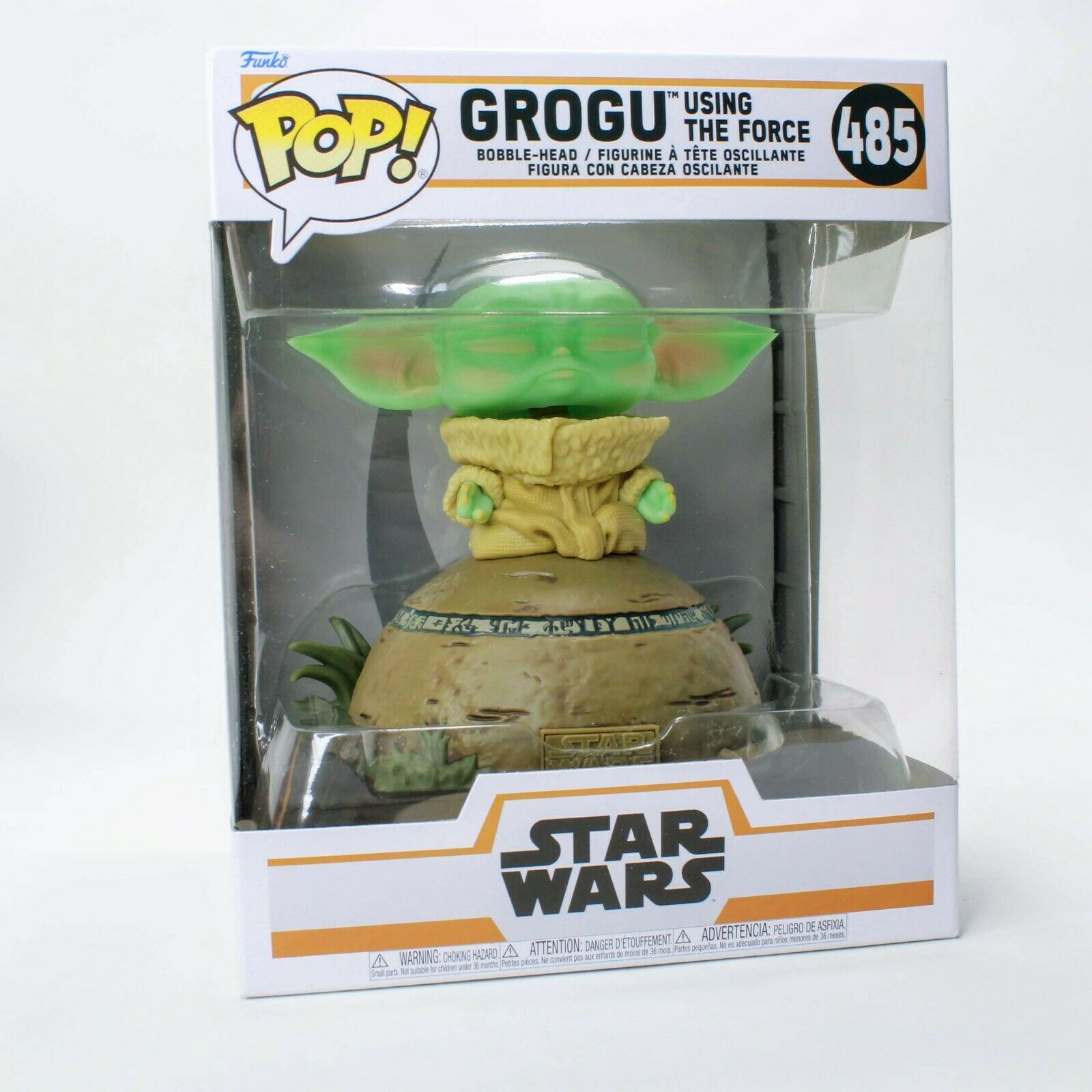 Funko Pop The Mandalorian 485 Baby Yoda Grogu Using the Force