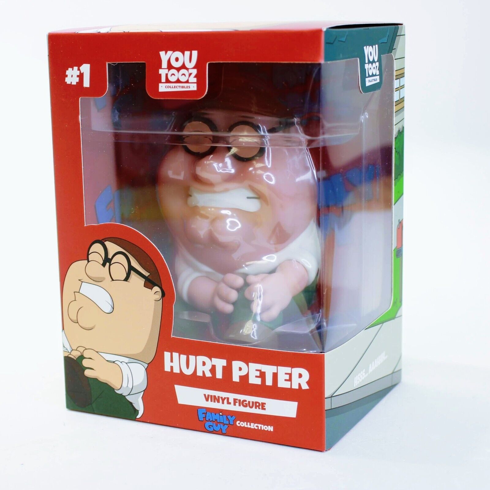 Youtooz Family Guy Hurt Peter 4" Vinyl Cartoon Figure #1