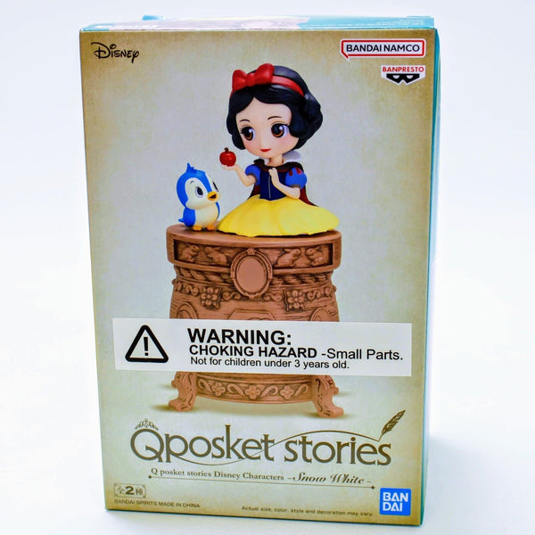 Disney Snow White with Bird Q Posket Stories Ver A Banpresto Figure