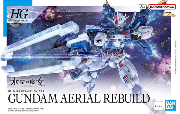Gundam 1/144 HG WFM #19 The Witch From Mercury Aerial Rebuild 1:144 Model Kit